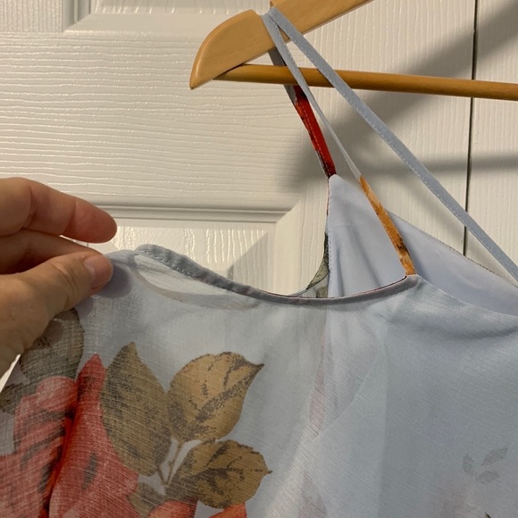 Cynthia Steffe Designer Cocktail Dress - Gorgeous chiffon -Sz 0 - Picture 6 of 8